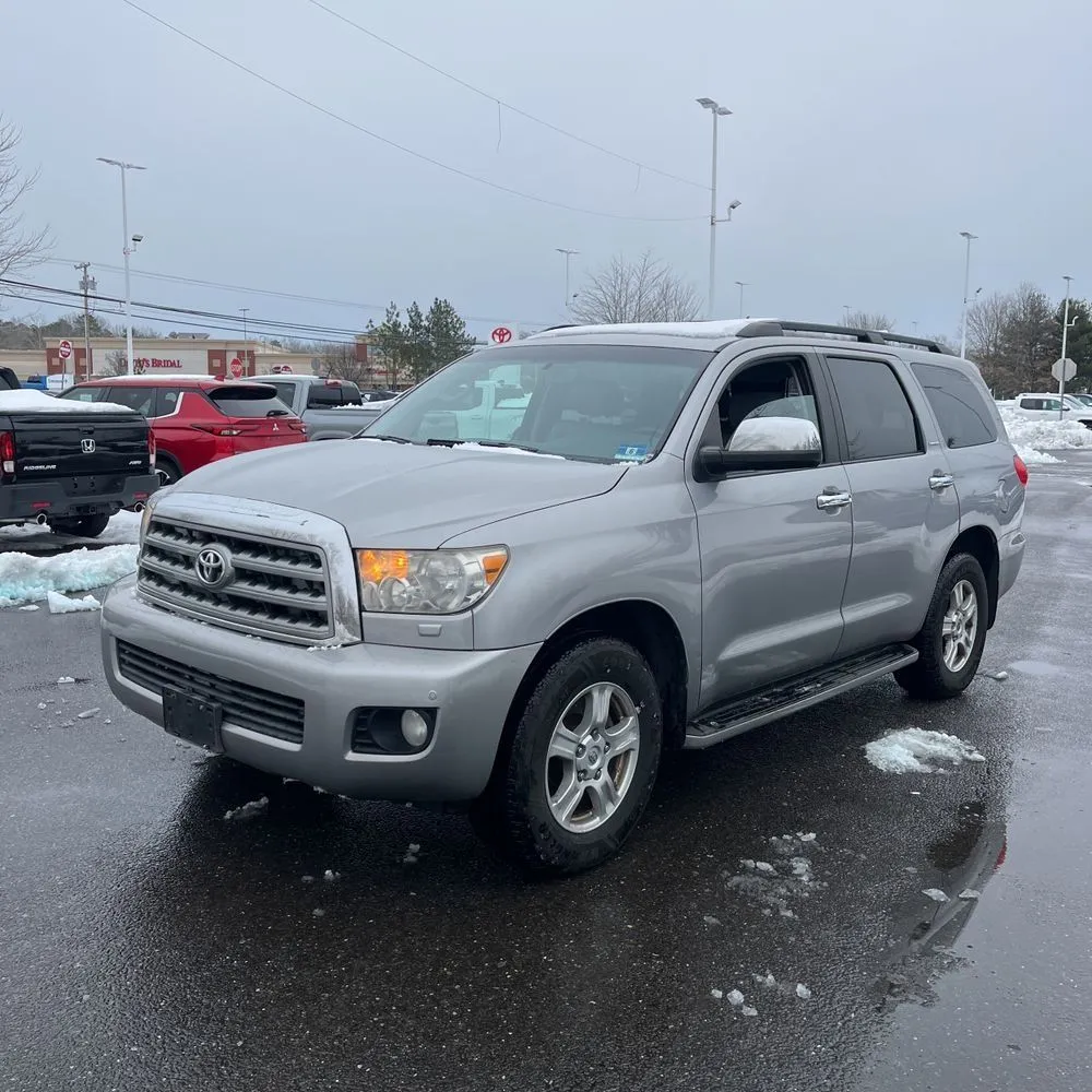 Silver 2008 Toyota Sequoia Limited 5.7L V8 for sale in Carlstadt, NJ
