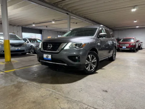 Silver 2017 Nissan Pathfinder SL for sale in Carlstadt, NJ