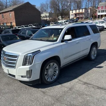 White 2017 Cadillac Escalade Platinum for sale in Carlstadt, NJ