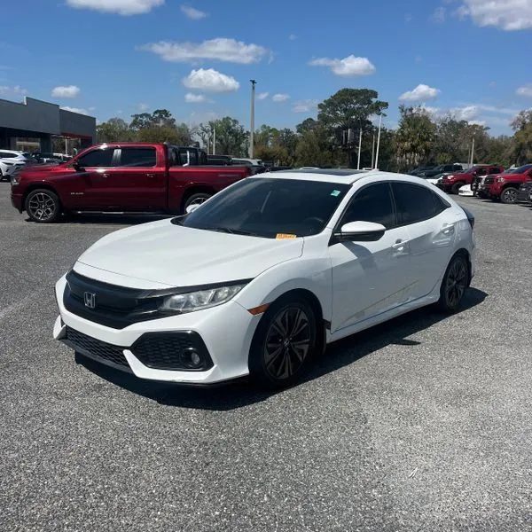 White 2017 Honda Civic EX for sale in Carlstadt, NJ