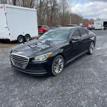 Black 2015 Hyundai Genesis 3.8 for sale in Carlstadt, NJ