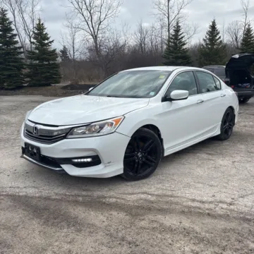 White 2017 Honda Accord Sport SE for sale in Carlstadt, NJ