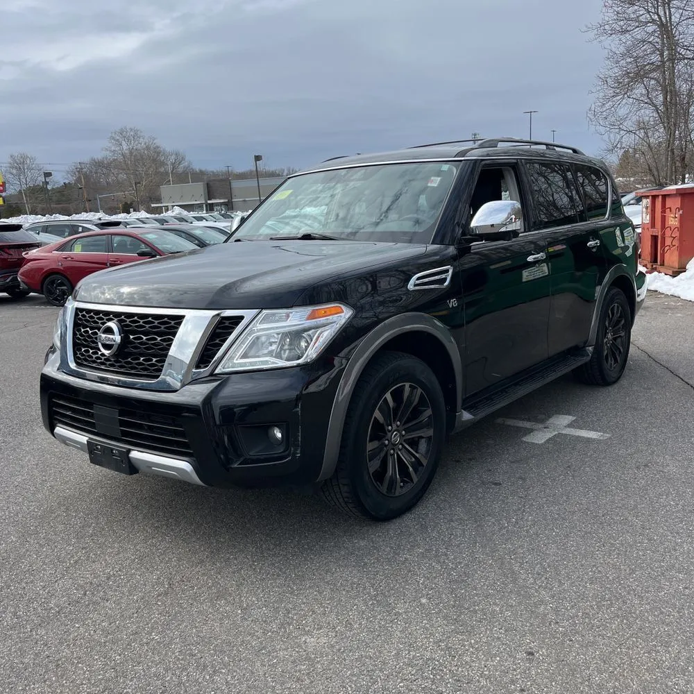 Black 2018 Nissan Armada Platinum for sale in Carlstadt, NJ