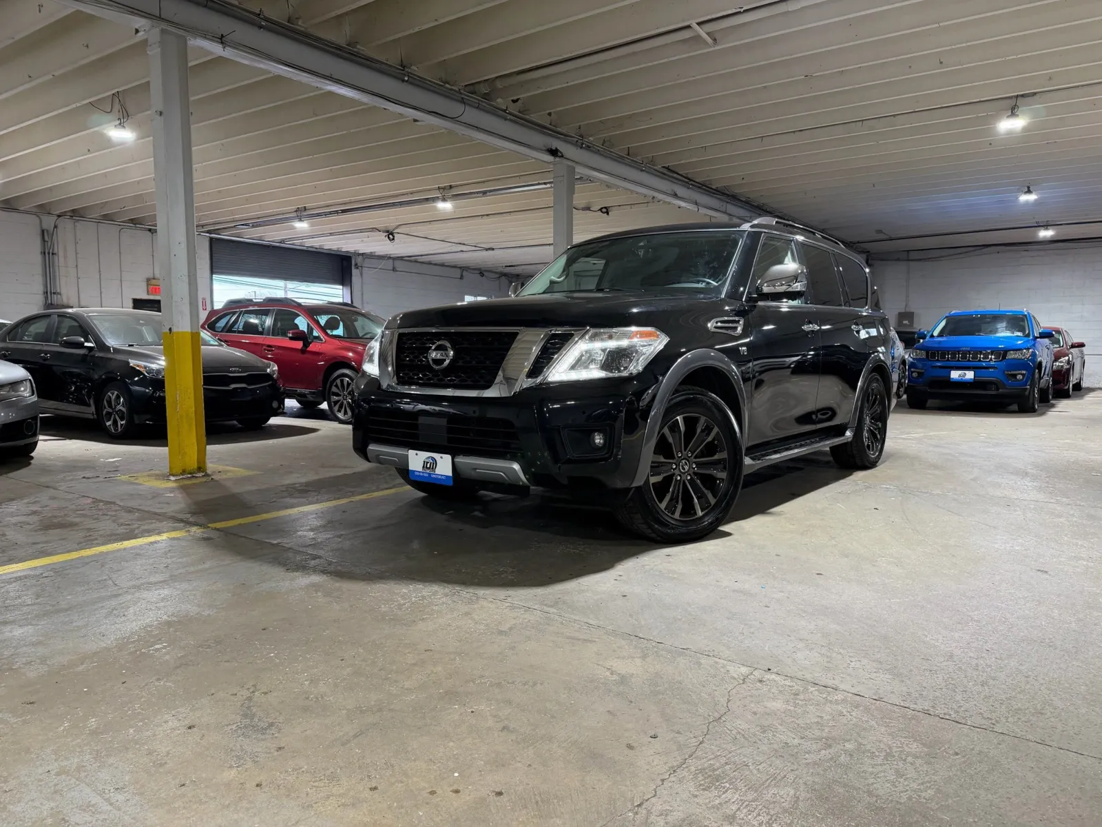 Black 2018 Nissan Armada Platinum for sale in Carlstadt, NJ