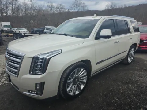 White 2015 Cadillac Escalade Platinum for sale in Carlstadt, NJ