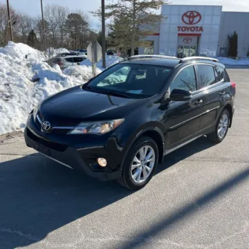 Black 2015 Toyota RAV4 Limited for sale in Carlstadt, NJ