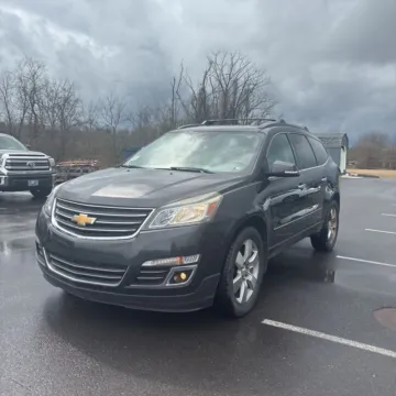 Gray 2015 Chevrolet Traverse LTZ for sale in Carlstadt, NJ