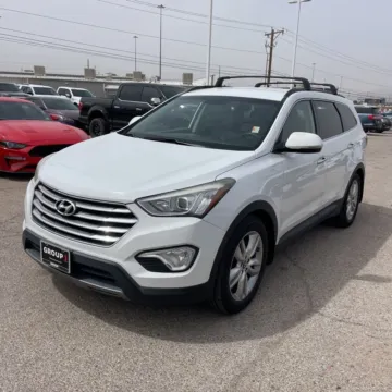 White 2014 Hyundai Santa Fe Limited for sale in Carlstadt, NJ