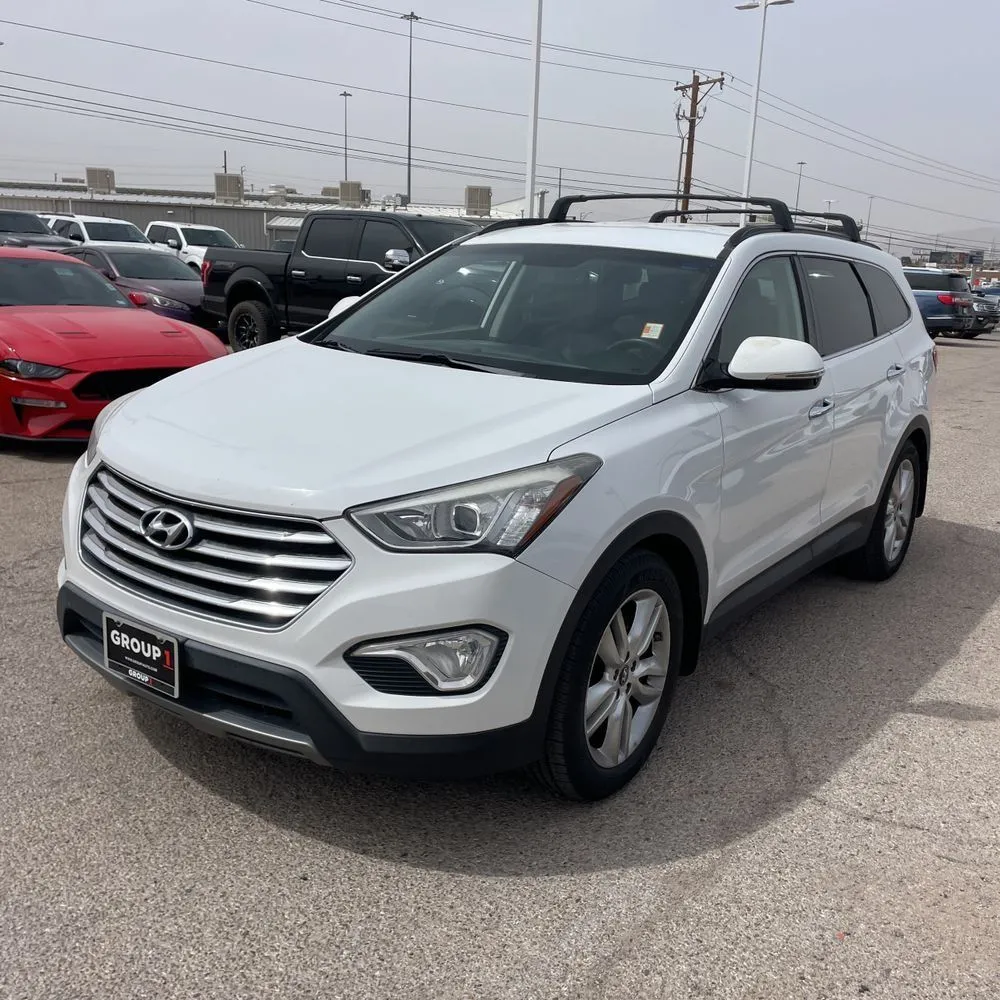 White 2014 Hyundai Santa Fe Limited for sale in Carlstadt, NJ