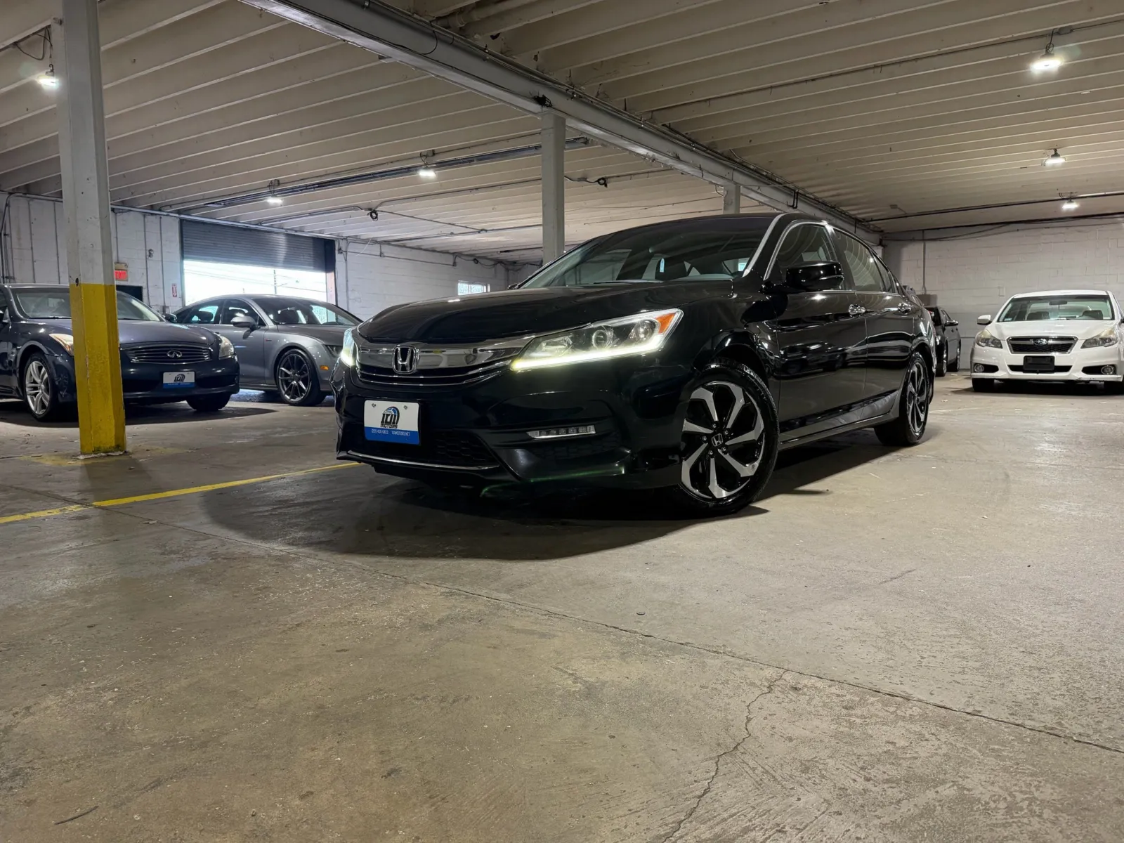 Black 2016 Honda Accord EX-L for sale in Carlstadt, NJ