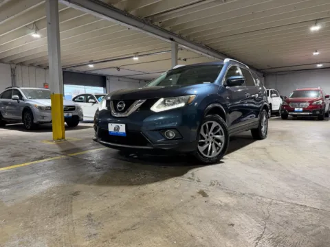 Blue 2014 Nissan Rogue SL for sale in Carlstadt, NJ