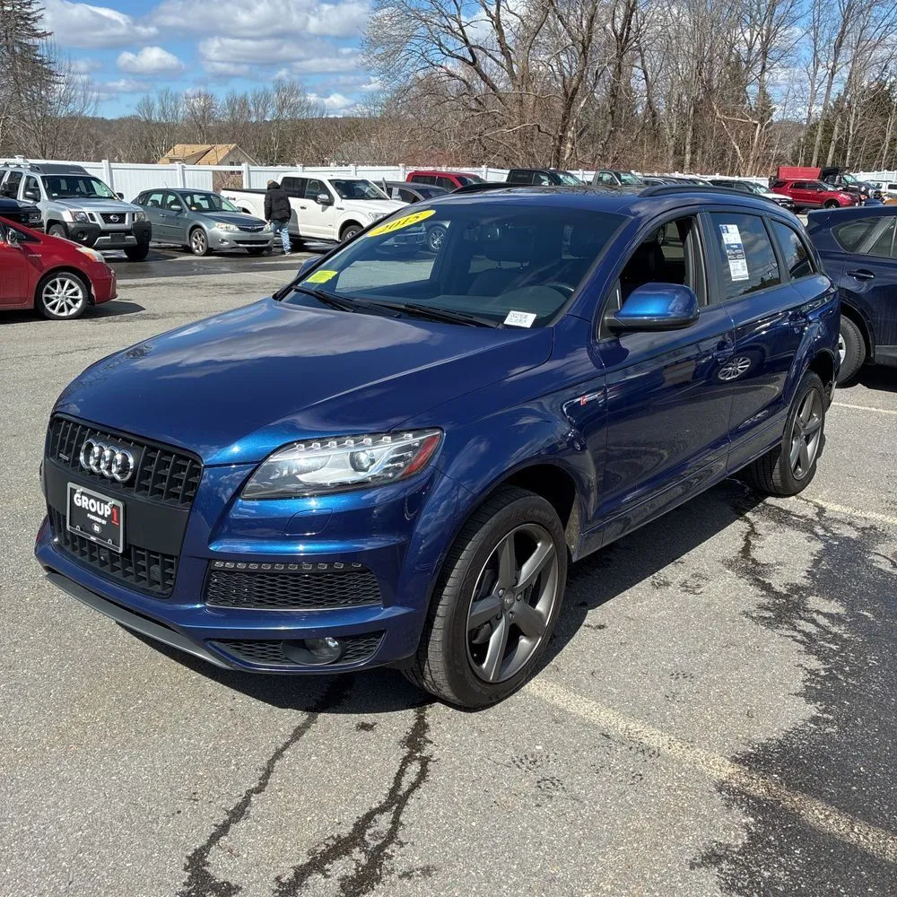Blue 2015 Audi Q7 3.0T S line Prestige for sale in Carlstadt, NJ