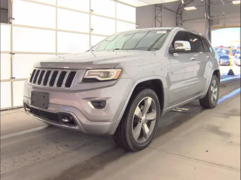 Silver 2015 Jeep Grand Cherokee Overland for sale in Carlstadt, NJ