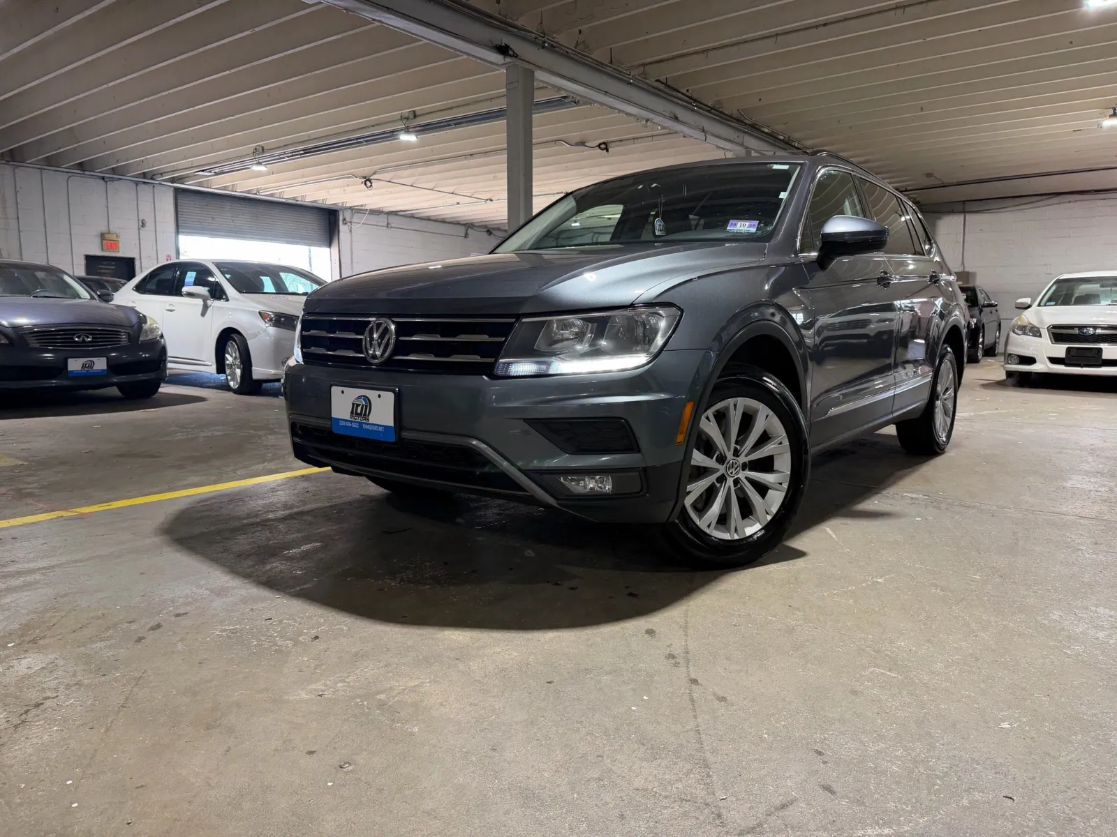 Black 2018 Volkswagen Tiguan 2.0T SE for sale in Carlstadt, NJ