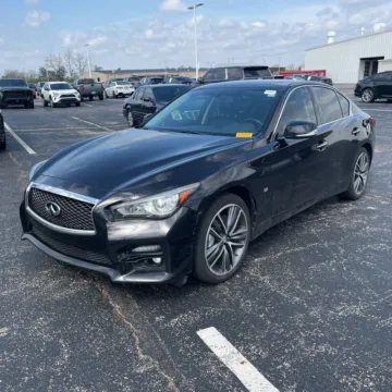 Black 2015 INFINITI Q50 Sport for sale in Carlstadt, NJ