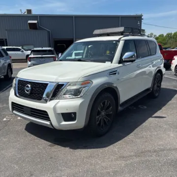 White 2018 Nissan Armada SL for sale in Carlstadt, NJ