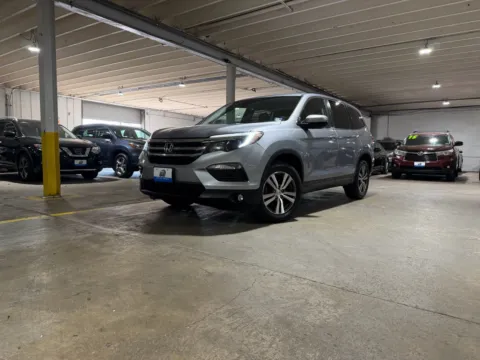Silver 2017 Honda Pilot EX-L for sale in Carlstadt, NJ