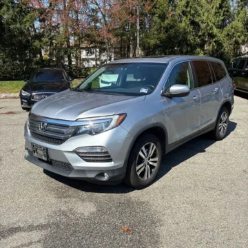 Silver 2017 Honda Pilot EX-L for sale in Carlstadt, NJ