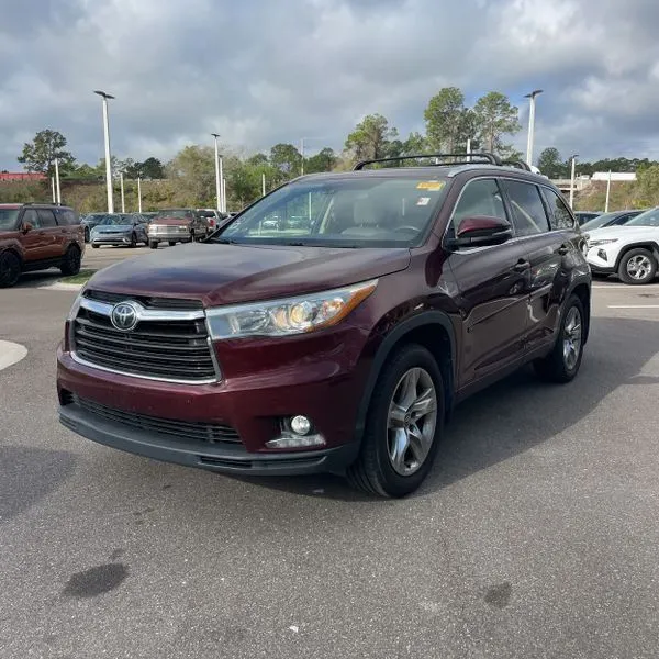 Red 2016 Toyota Highlander Limited Platinum V6 for sale in Carlstadt, NJ