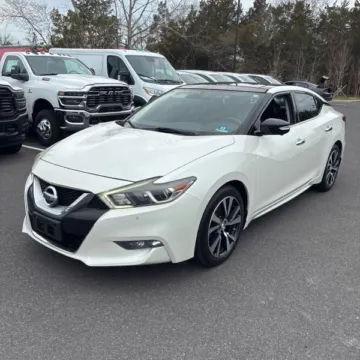 White 2016 Nissan Maxima 3.5 Platinum for sale in Carlstadt, NJ