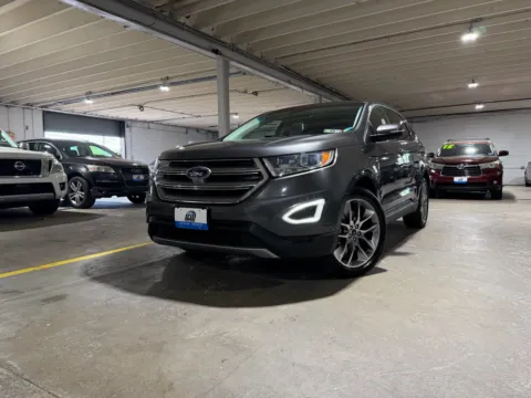 Gray 2015 Ford Edge Titanium for sale in Carlstadt, NJ
