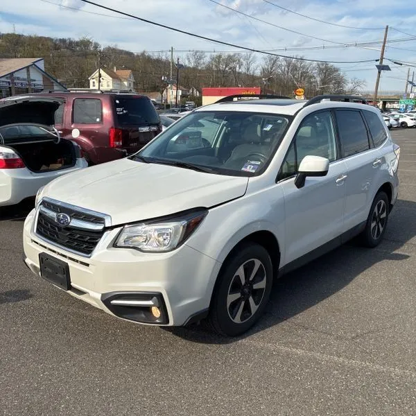 White 2018 Subaru Forester 2.5i Limited for sale in Carlstadt, NJ