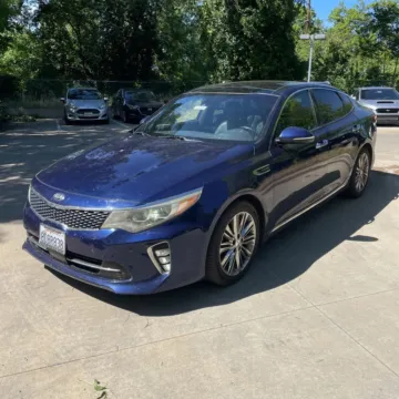 Blue 2018 Kia Optima SX Turbo for sale in Carlstadt, NJ