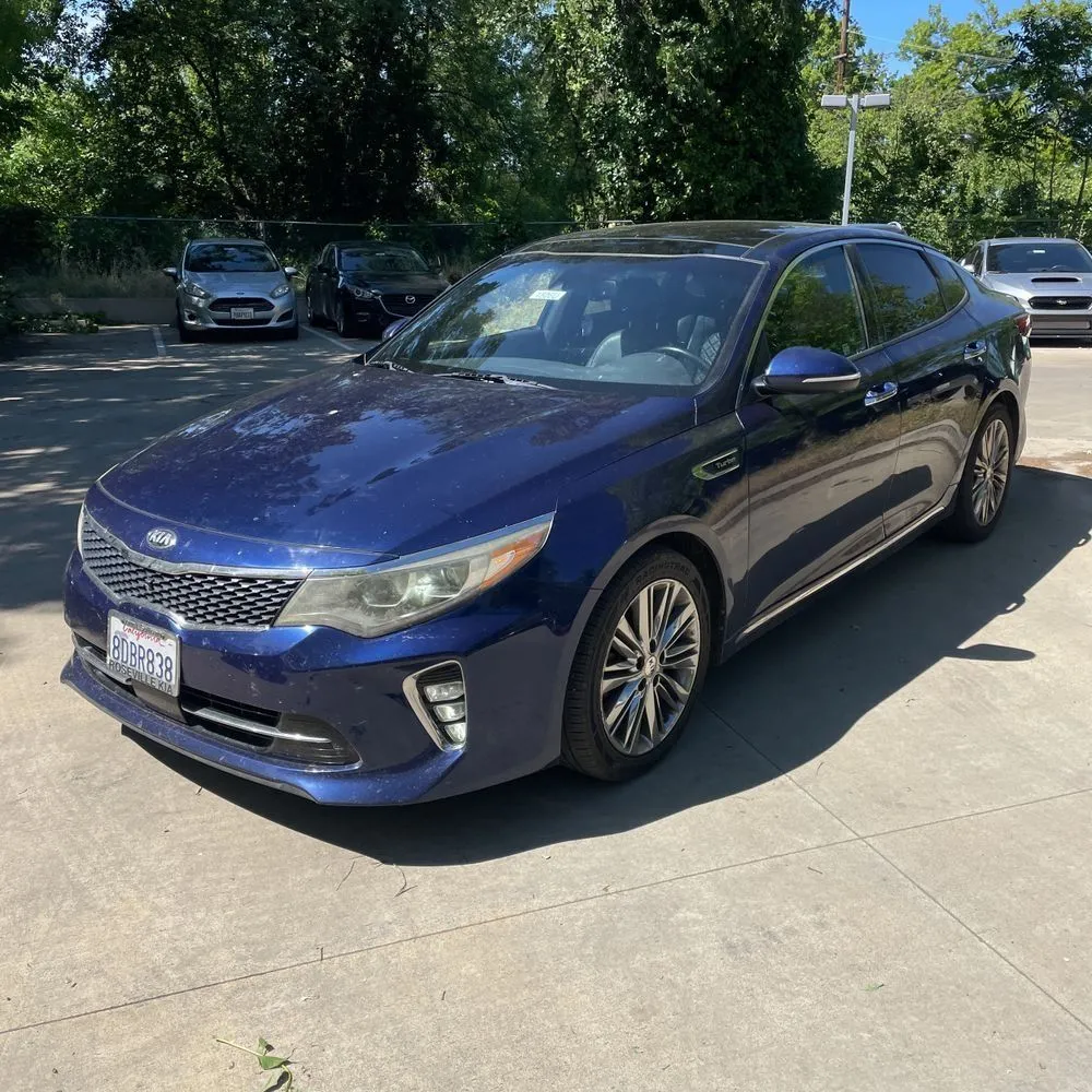 Blue 2018 Kia Optima SX Turbo for sale in Carlstadt, NJ