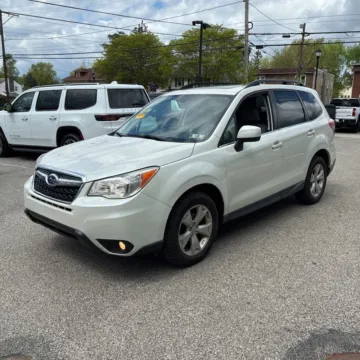 White 2015 Subaru Forester 2.5i Limited for sale in Carlstadt, NJ
