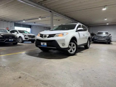 White 2014 Toyota RAV4 XLE for sale in Carlstadt, NJ