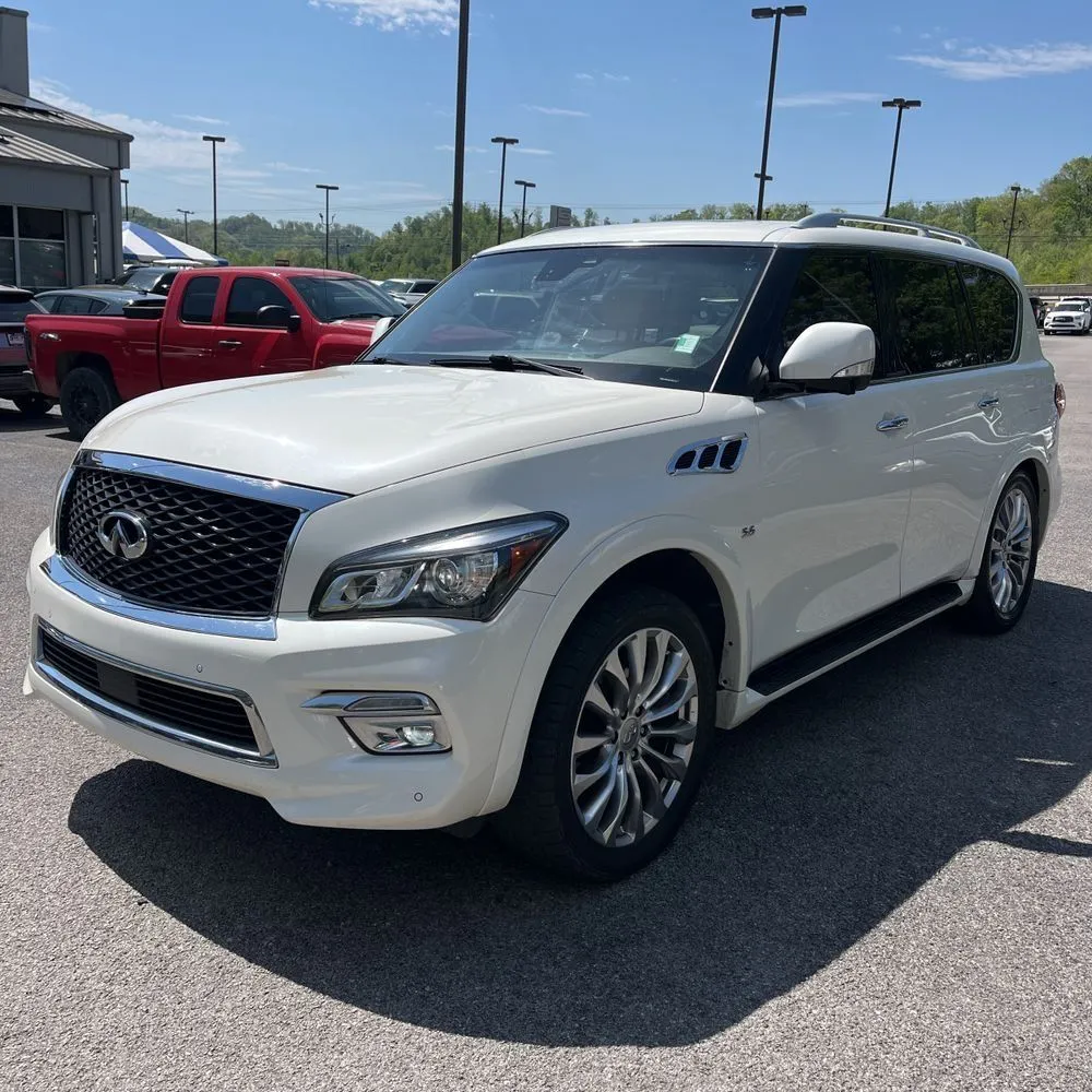 White 2017 INFINITI QX80 for sale in Carlstadt, NJ