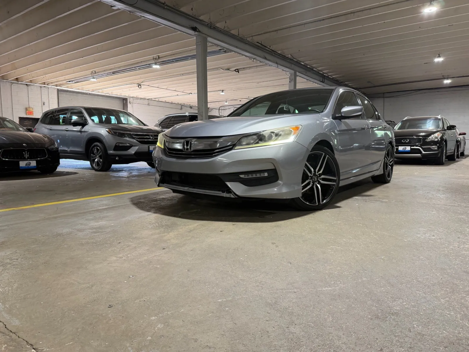 Silver 2017 Honda Accord Sport for sale in Carlstadt, NJ