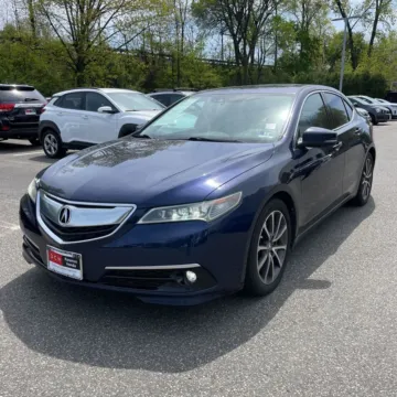 Blue 2016 Acura TLX V6 Advance for sale in Carlstadt, NJ