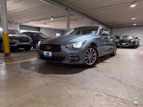 Blue 2017 INFINITI Q50 3.0t Premium for sale in Carlstadt, NJ