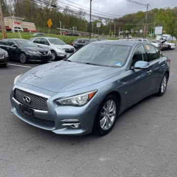 Blue 2017 INFINITI Q50 3.0t Premium for sale in Carlstadt, NJ