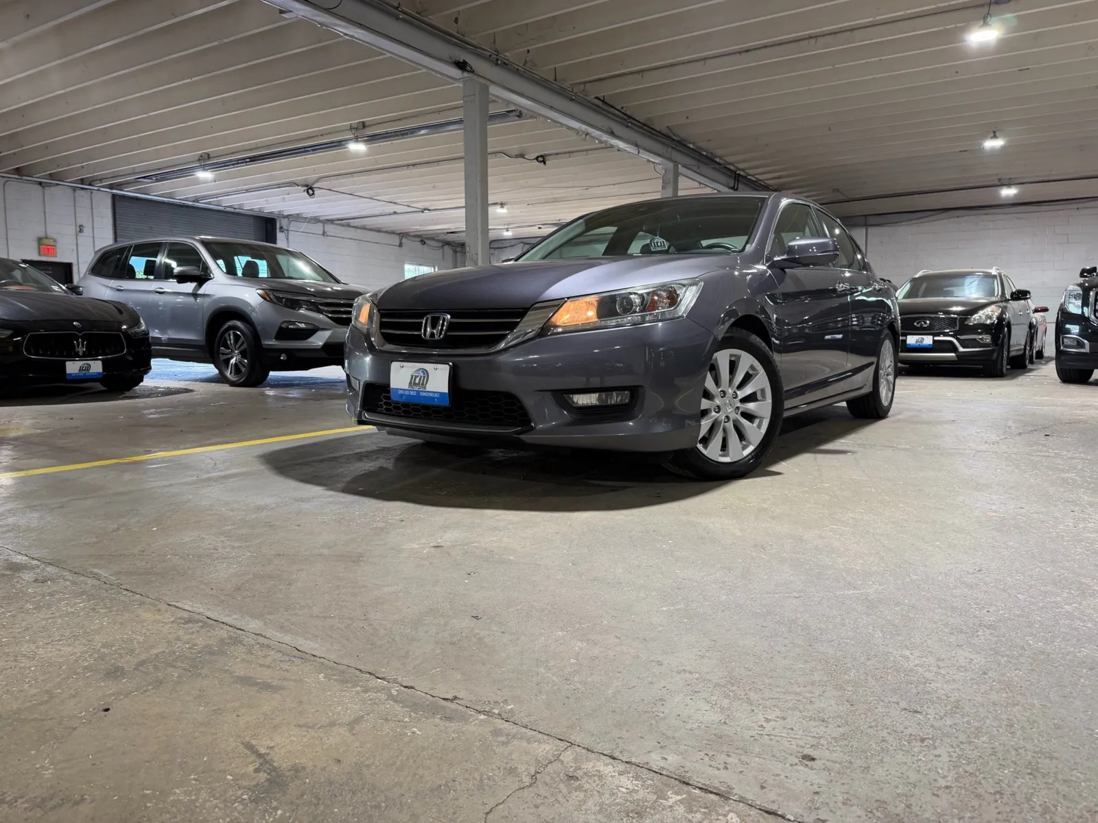 Silver 2015 Honda Accord EX-L for sale in Carlstadt, NJ
