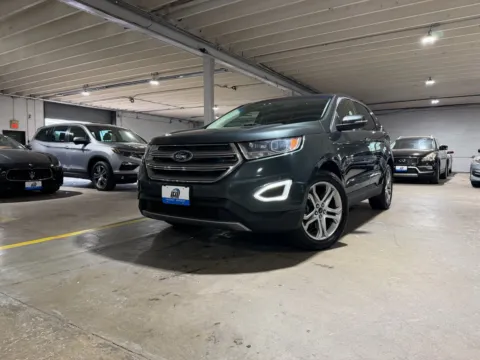 Gray 2015 Ford Edge Titanium for sale in Carlstadt, NJ