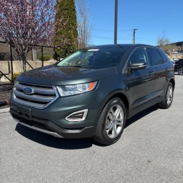 Gray 2015 Ford Edge Titanium for sale in Carlstadt, NJ