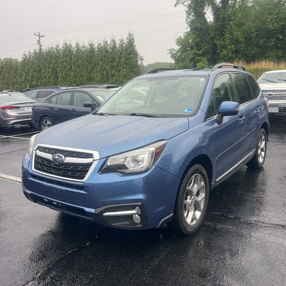 Blue 2017 Subaru Forester 2.5i Touring for sale in Carlstadt, NJ