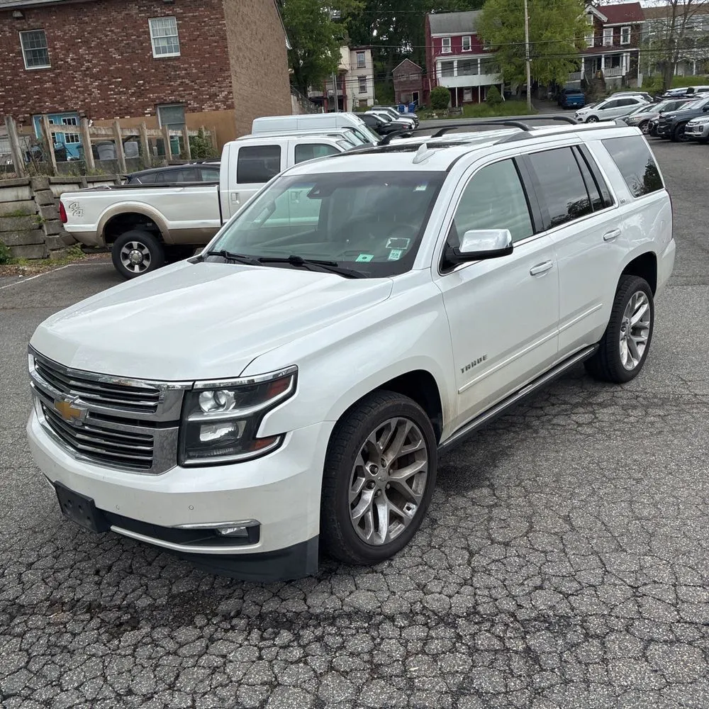 White 2016 Chevrolet Tahoe LTZ for sale in Carlstadt, NJ
