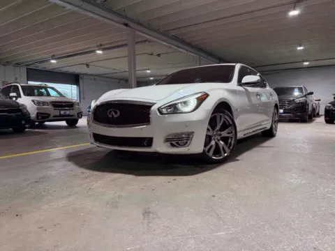 White 2018 INFINITI Q70L 3.7X LUXE for sale in Carlstadt, NJ