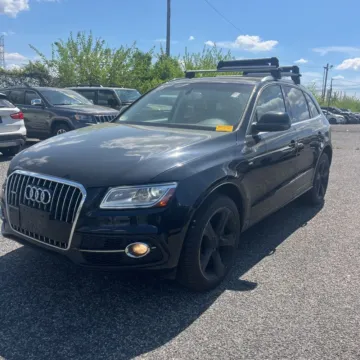 Black 2014 Audi Q5 3.0T Premium Plus for sale in Carlstadt, NJ