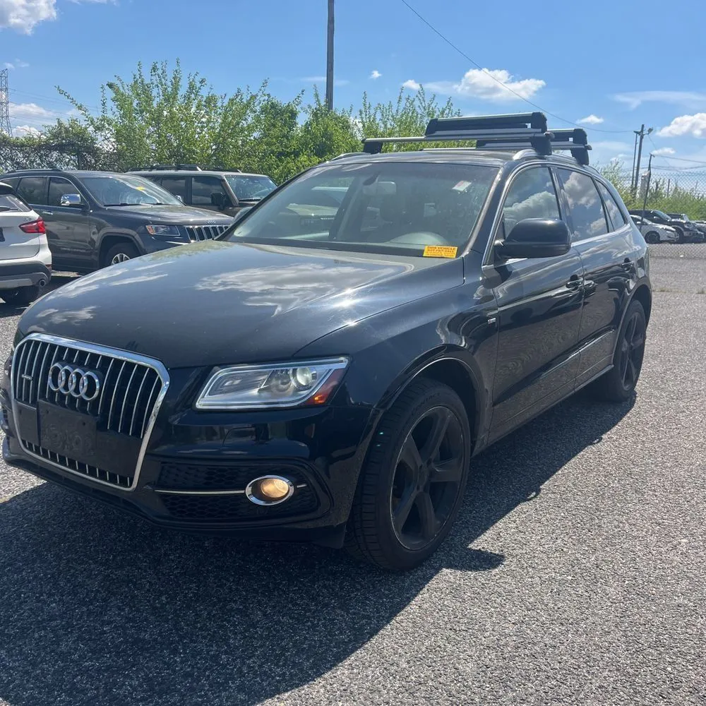 Black 2014 Audi Q5 3.0T Premium Plus for sale in Carlstadt, NJ
