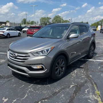 Silver 2018 Hyundai Santa Fe Sport 2.0T Ultimate for sale in Carlstadt, NJ