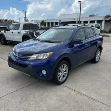 Blue 2015 Toyota RAV4 Limited for sale in Carlstadt, NJ