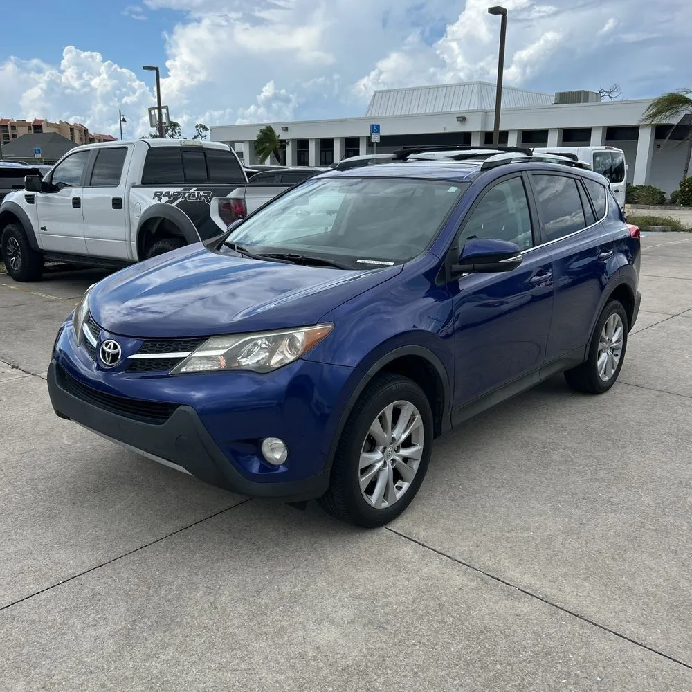Blue 2015 Toyota RAV4 Limited for sale in Carlstadt, NJ