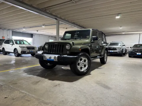 Gray 2015 Jeep Wrangler Unlimited Sahara for sale in Carlstadt, NJ