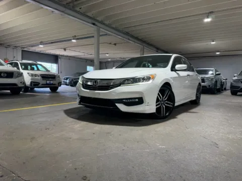 White 2017 Honda Accord Sport SE for sale in Carlstadt, NJ