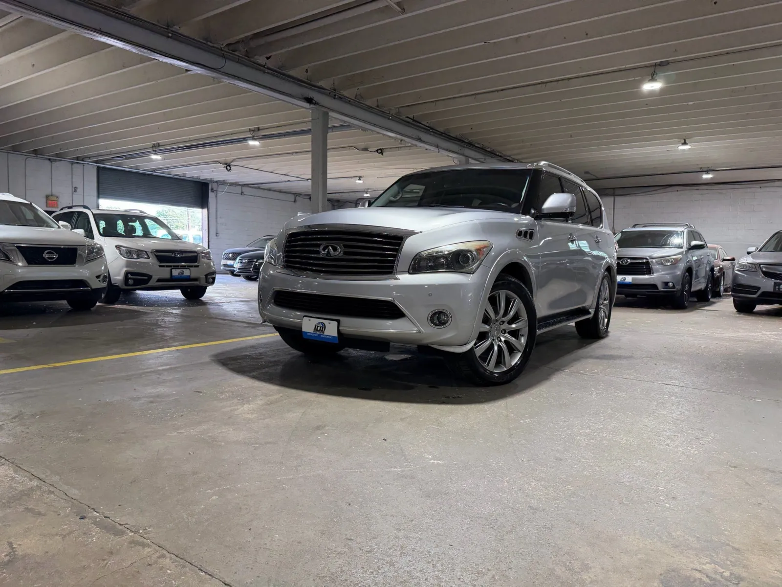 Silver 2012 INFINITI QX56 for sale in Carlstadt, NJ