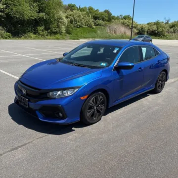 Blue 2017 Honda Civic EX for sale in Carlstadt, NJ